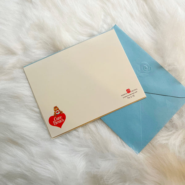 Care Bears Vintage Thank You Card