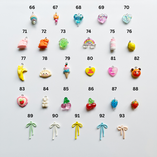 2. Choose Your Charms! (Scroll down!)