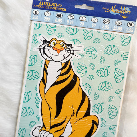 Giant Aladdin Rajah Vintage Sticker