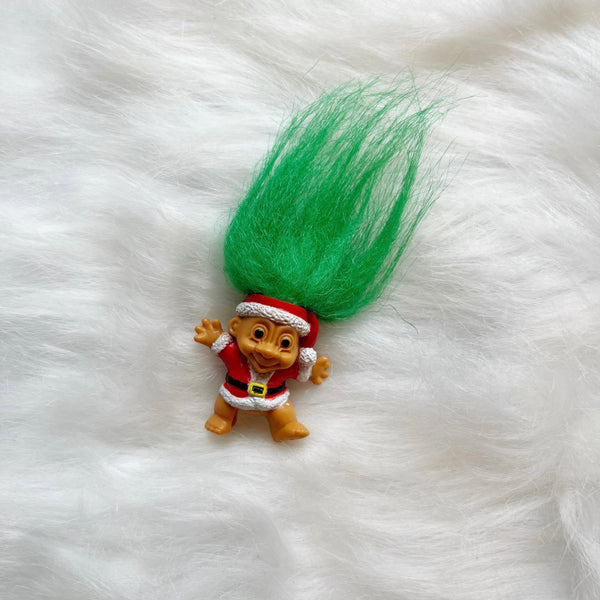 Russ Troll Vintage Christmas Pencil Topper