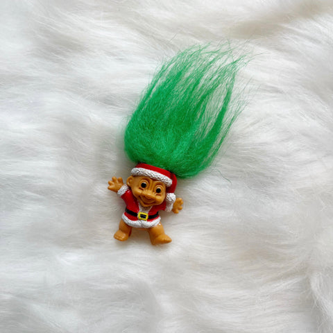 Russ Troll Vintage Christmas Pencil Topper