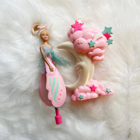 Pink Vintage Moon Sky Dancer