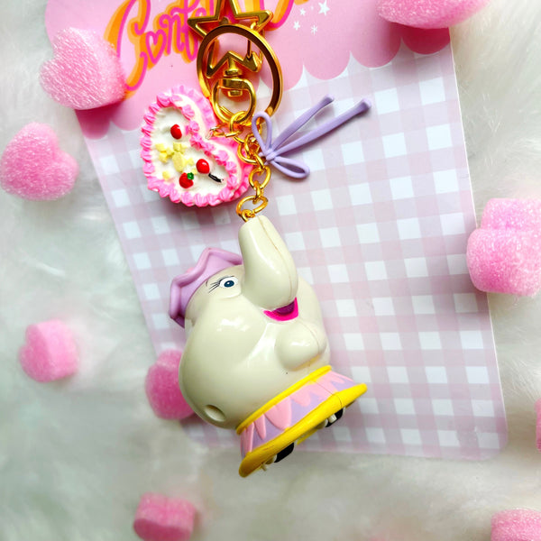Mrs Potts Bag Charm