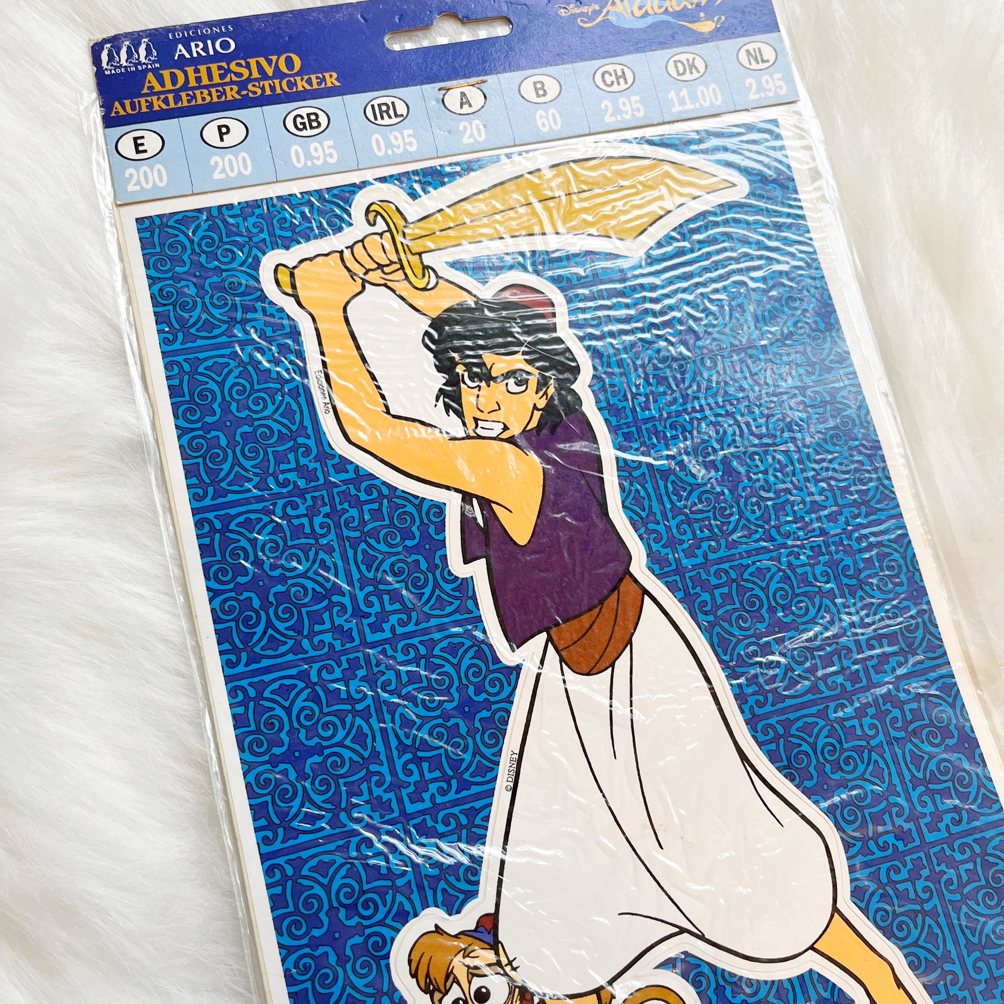 Giant Aladdin Vintage Sticker