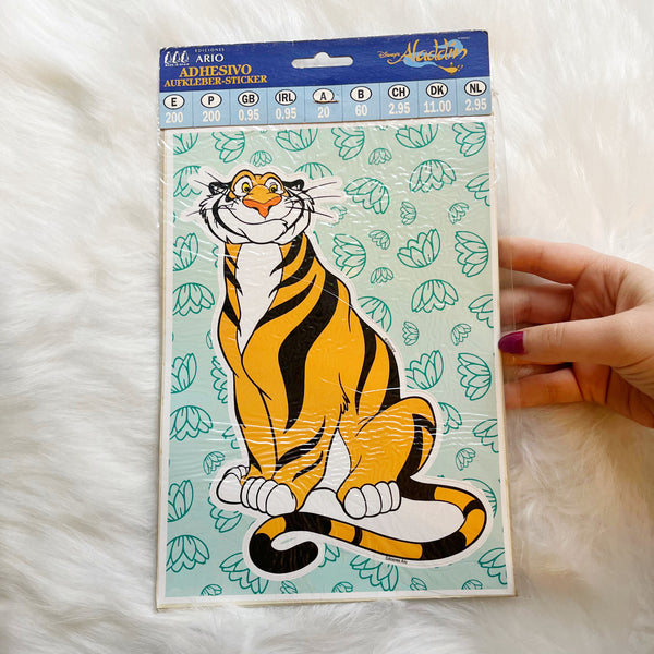 Giant Aladdin Rajah Vintage Sticker