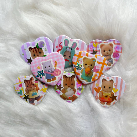 Trinket Badges - Sylvanian