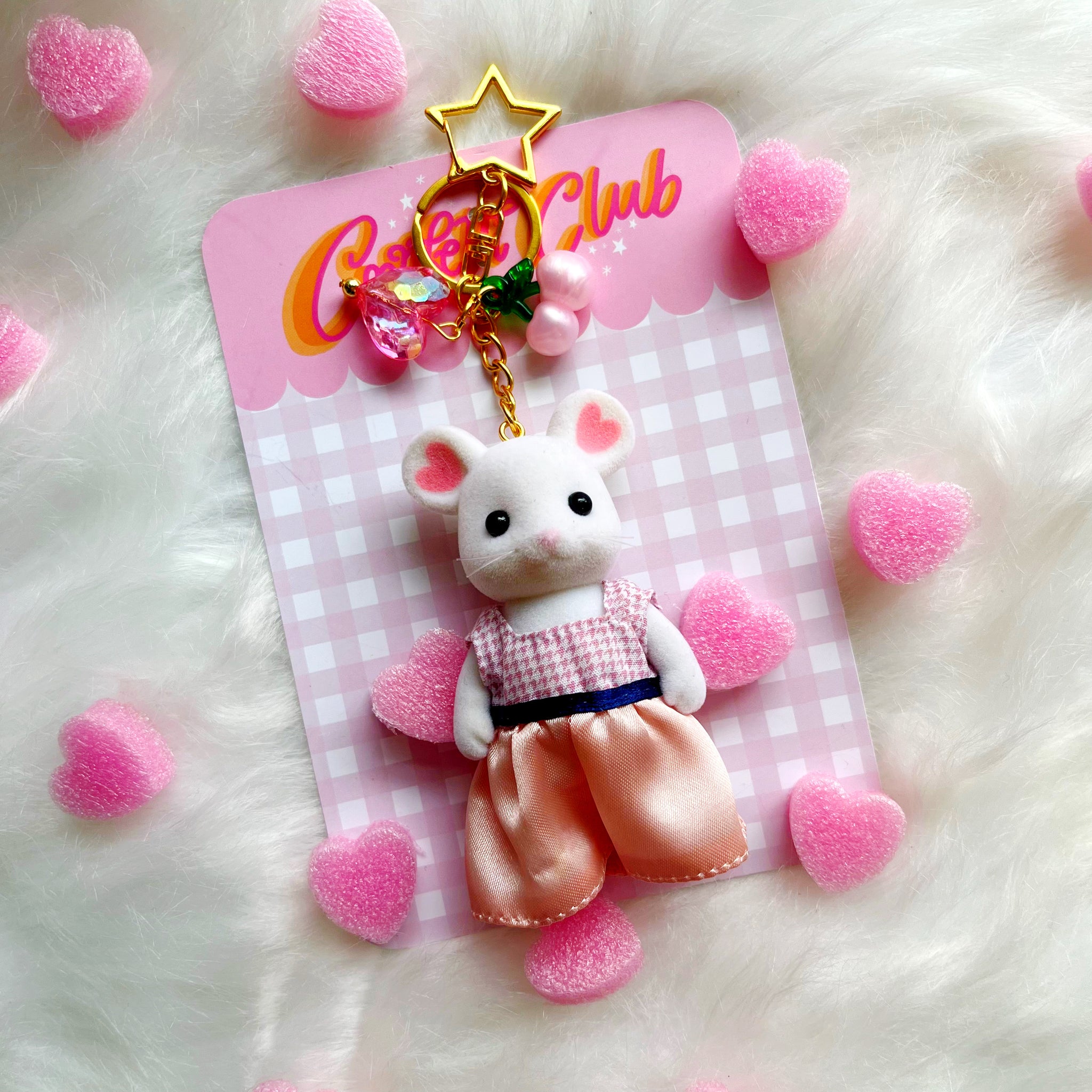 Cherry Mouse Sylvanian Bag Charm