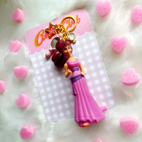 Megara Pink Bag Charm