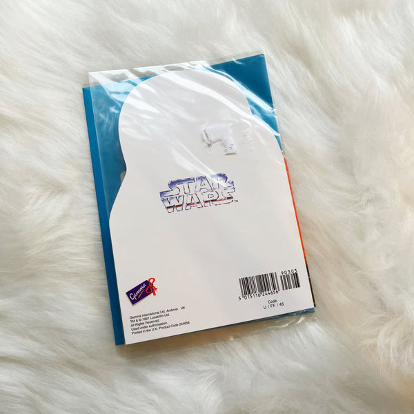 Star Wars Vintage Darth Vader Birthday Card