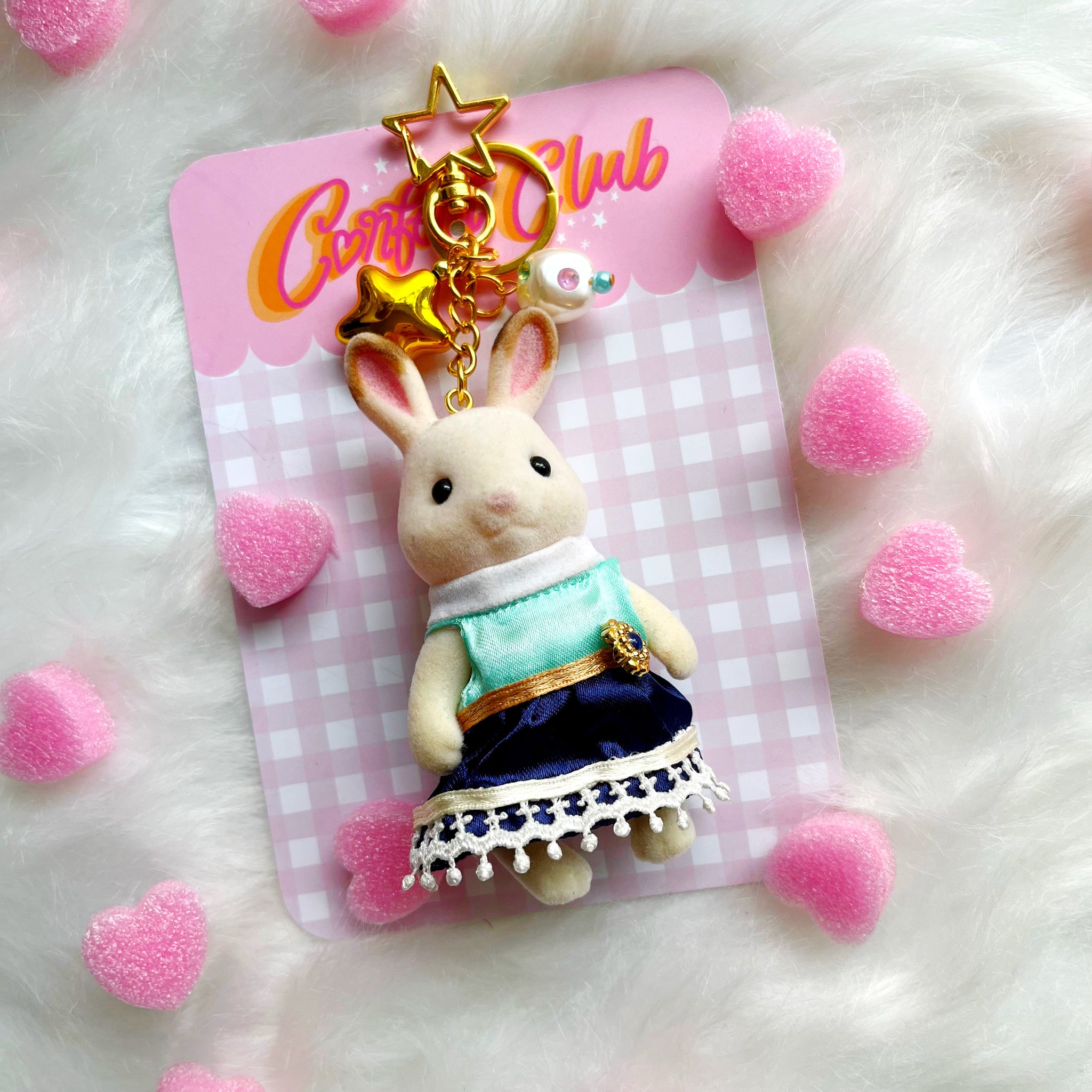 Mint Rabbit Sylvanian Bag Charm