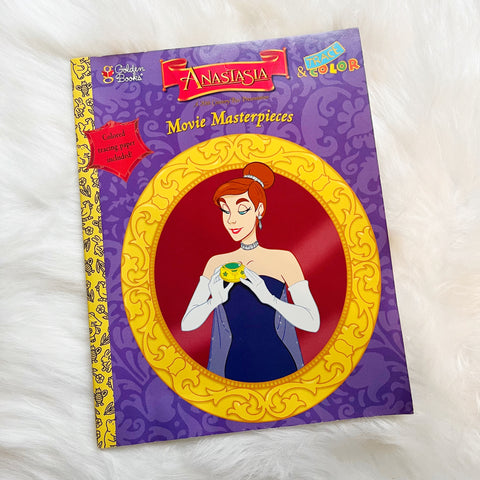 Anastasia Vintage Movie Masterpieces Tracing Book