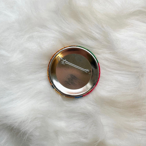 Pocahontas & John Smith Vintage Happy Birthday Badge