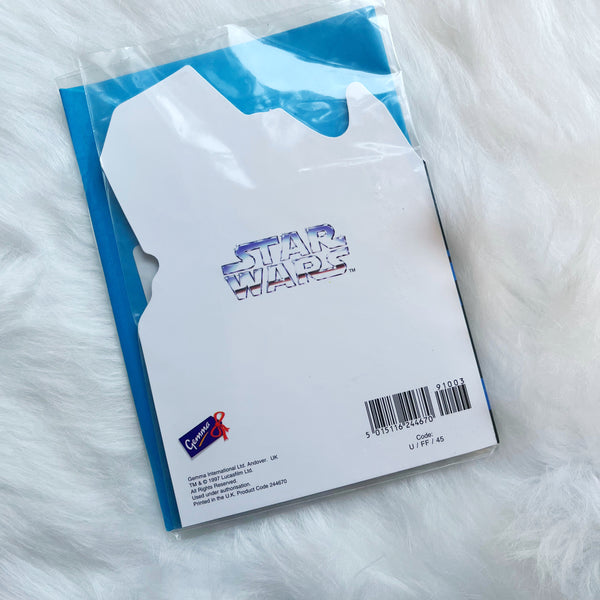 Star Wars Vintage Birthday Card