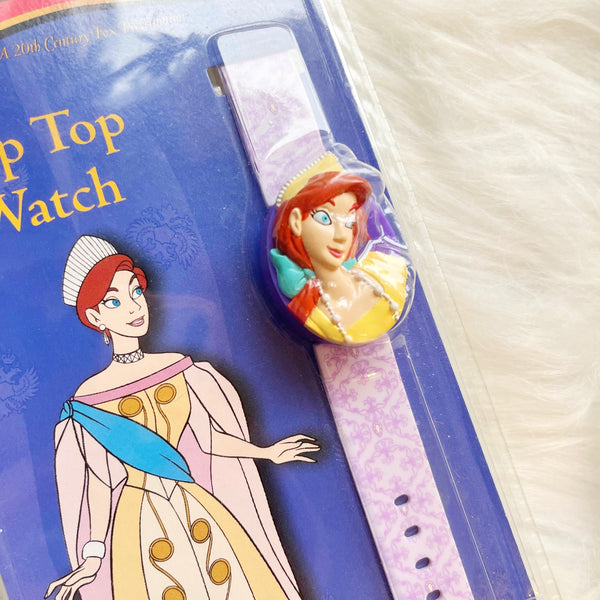 Anastasia Vintage Flip Top Watch