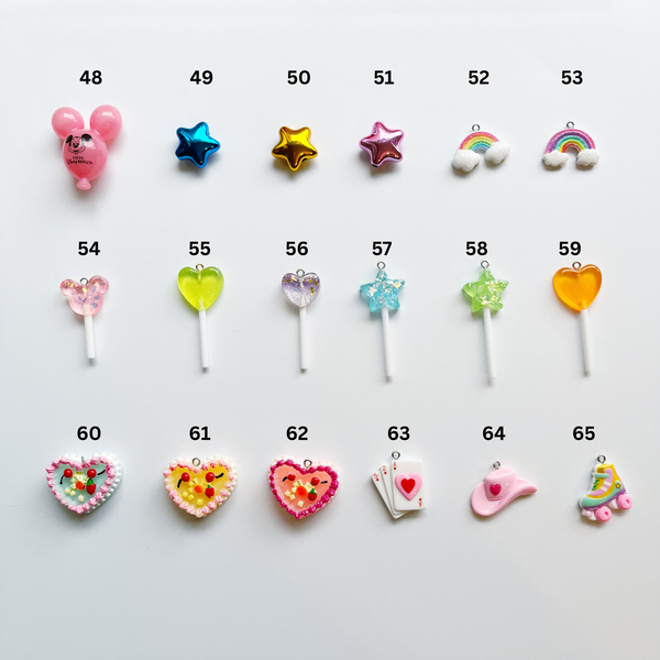 2. Choose Your Charms! (Scroll down!)