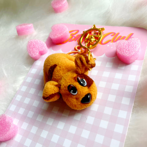Pound Puppy Bow Bag Charm