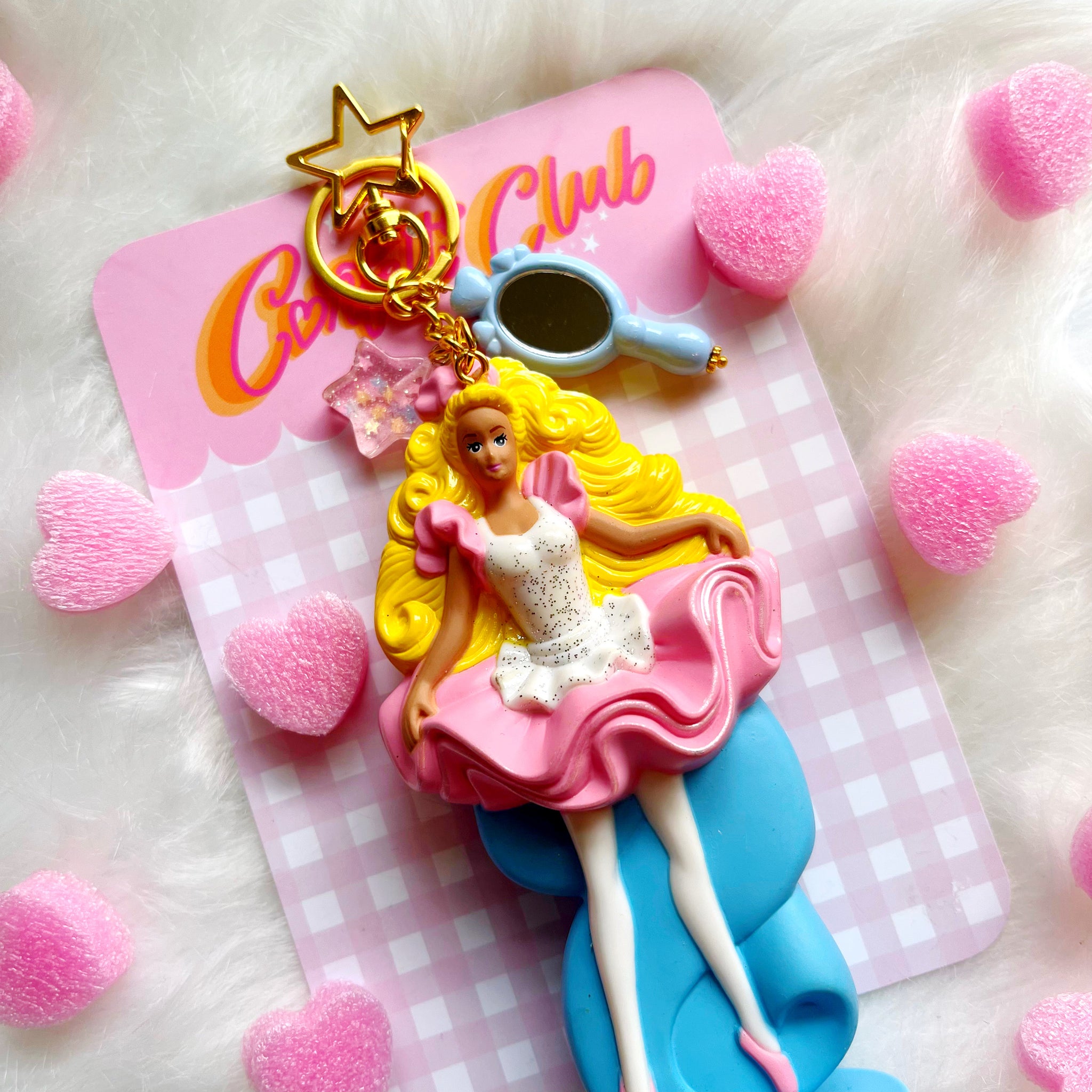 Ballerina Barbie Bag Charm