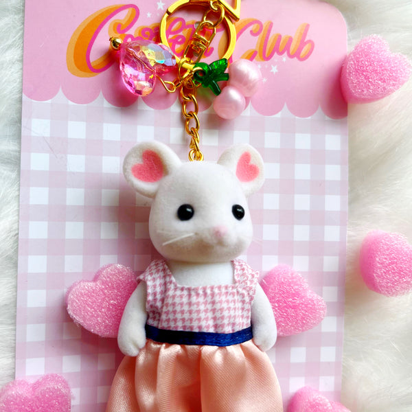 Cherry Mouse Sylvanian Bag Charm
