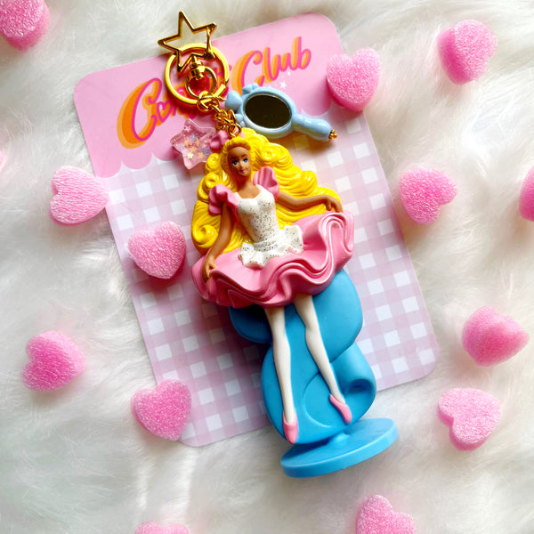 Ballerina Barbie Bag Charm