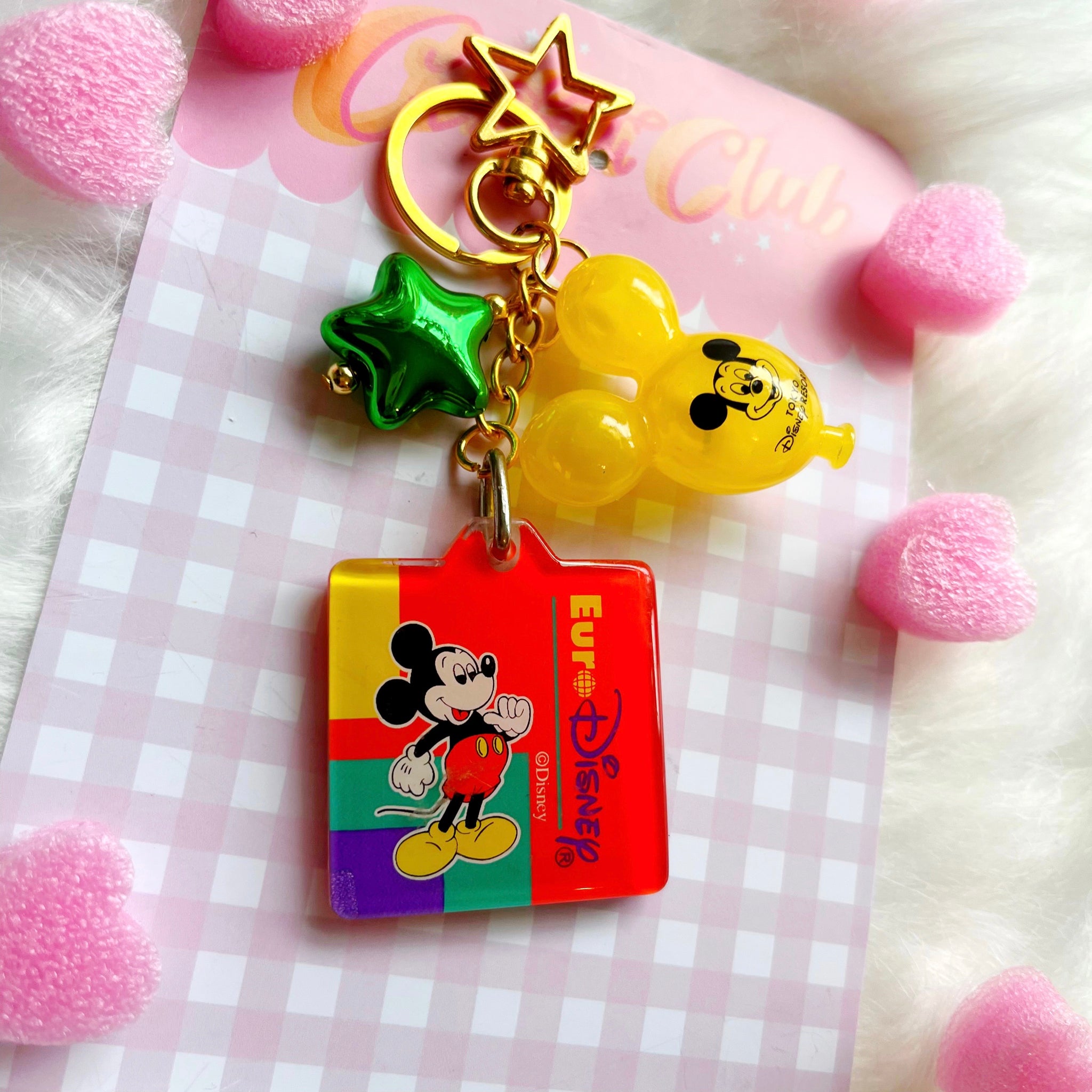 EuroDisney Star Balloon Bag Charm