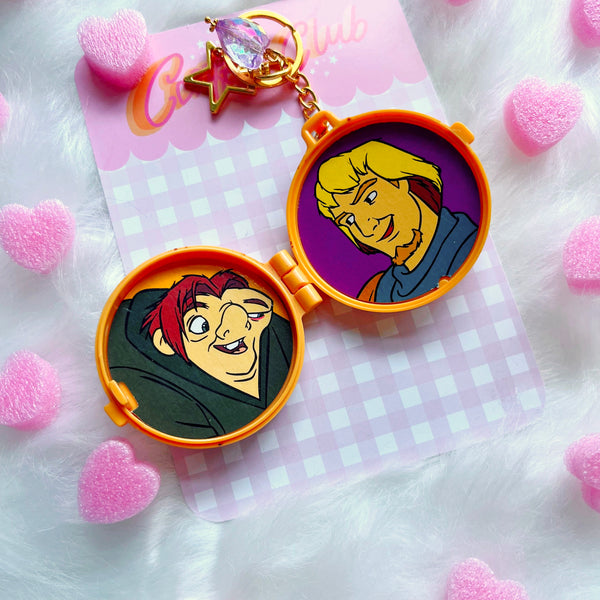 Hunchback of Notre Dame Locket Playset Bag Charm
